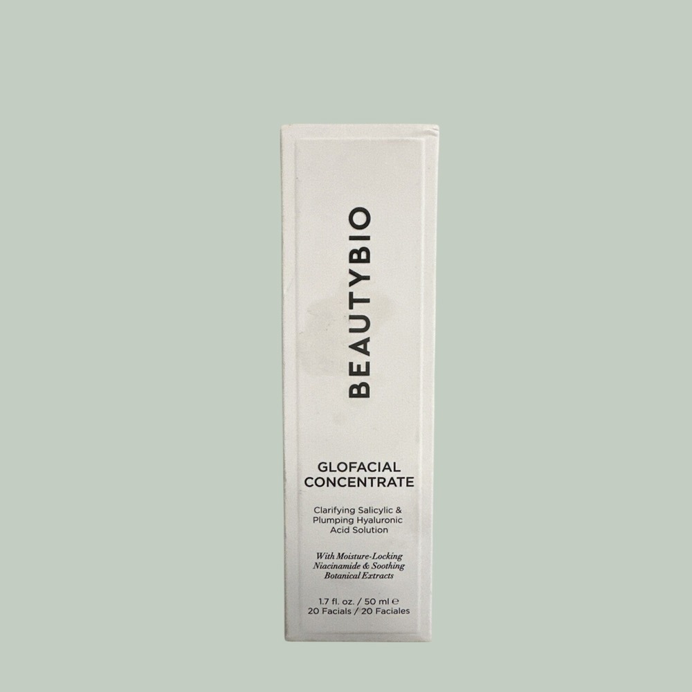 BEAUTYBIO Glofacial Concentrate Clarifying Plumping 1.7oz 50ml 20 Facials NEW